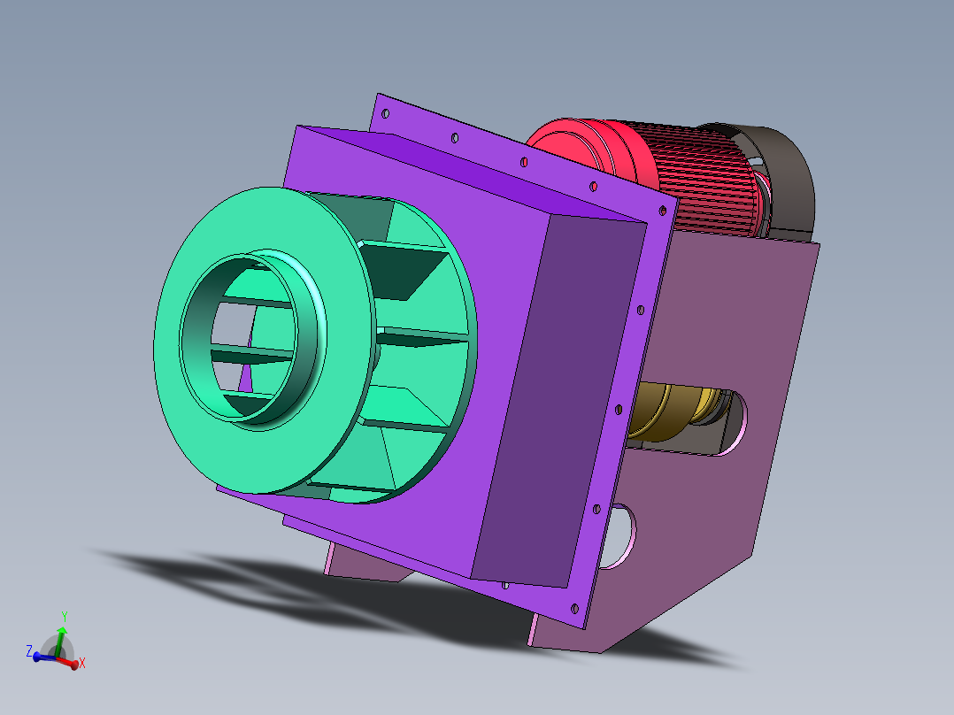 聚富插入式保温风机