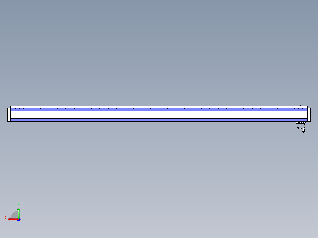 威洛博VL系列3d模型模组VL17E1Y-S3350后视图