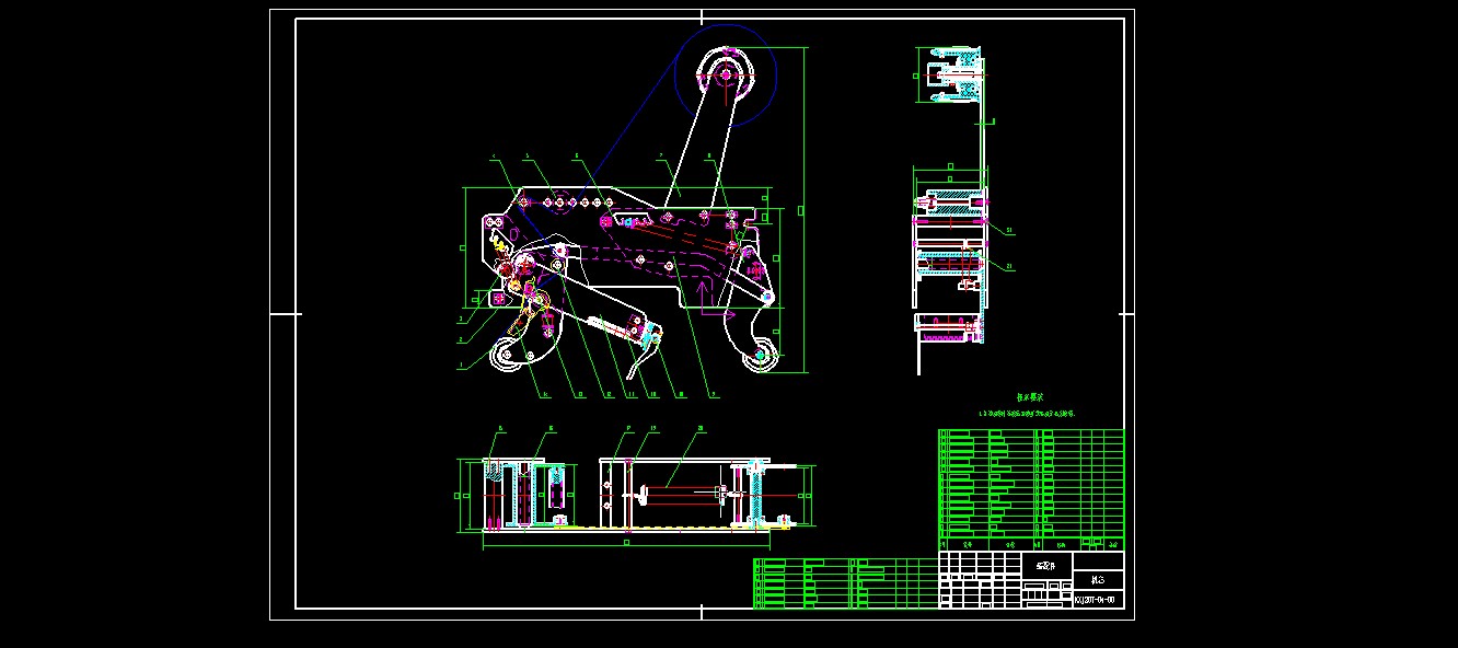 全自动纸箱开箱机技术图纸410286==600