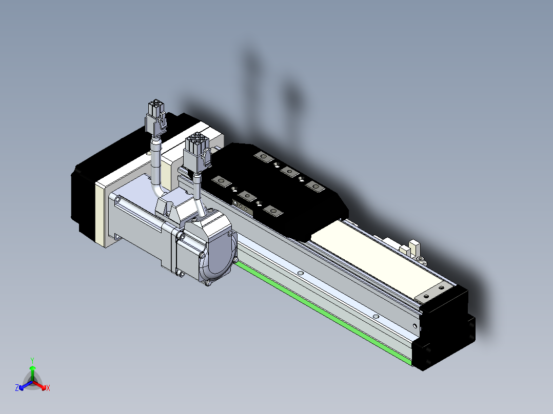 威洛博模组VGTH5-Lx-C-S100-BL-ZP10-D3正等轴测图