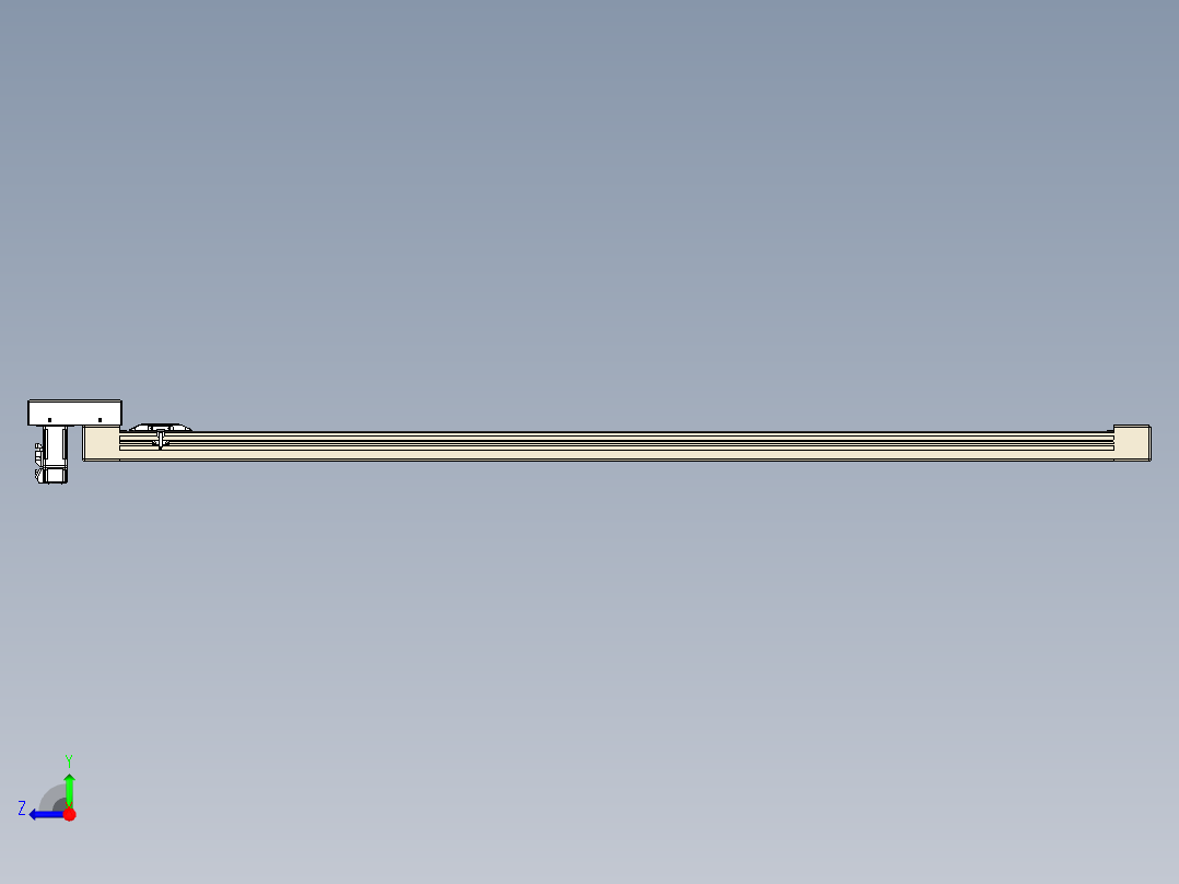 同步带全封闭直线模组TPA-HCB-65S-90-L1450-M-C-P10-N3右视图