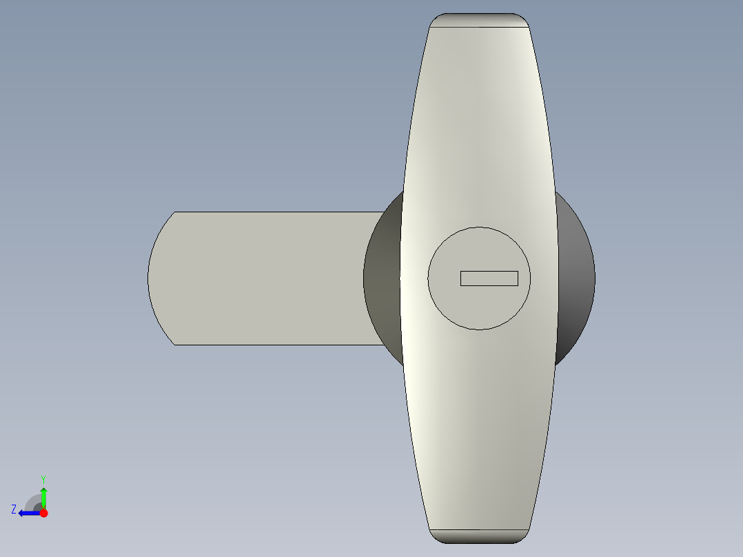 鎖CS,M-3D多系列多零件图纸模型右视图