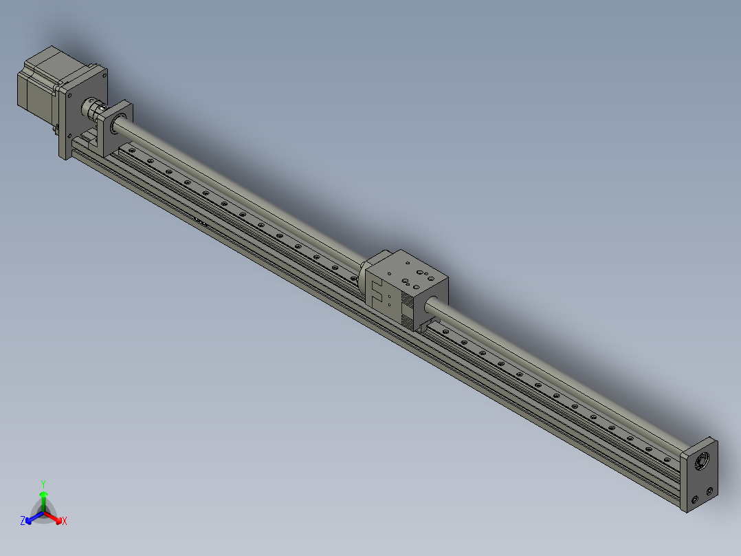 模组FSK40E700-10C7-BC-B57正等轴测图
