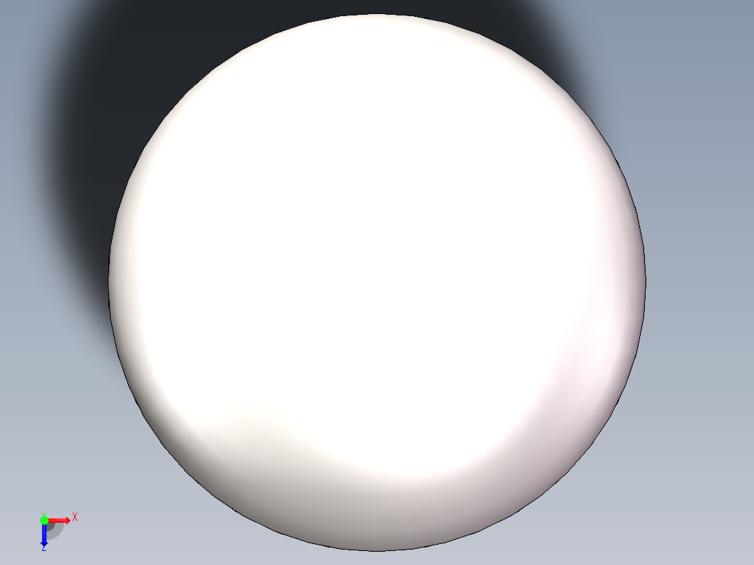 EHA椭圆形封头DN1500俯视图