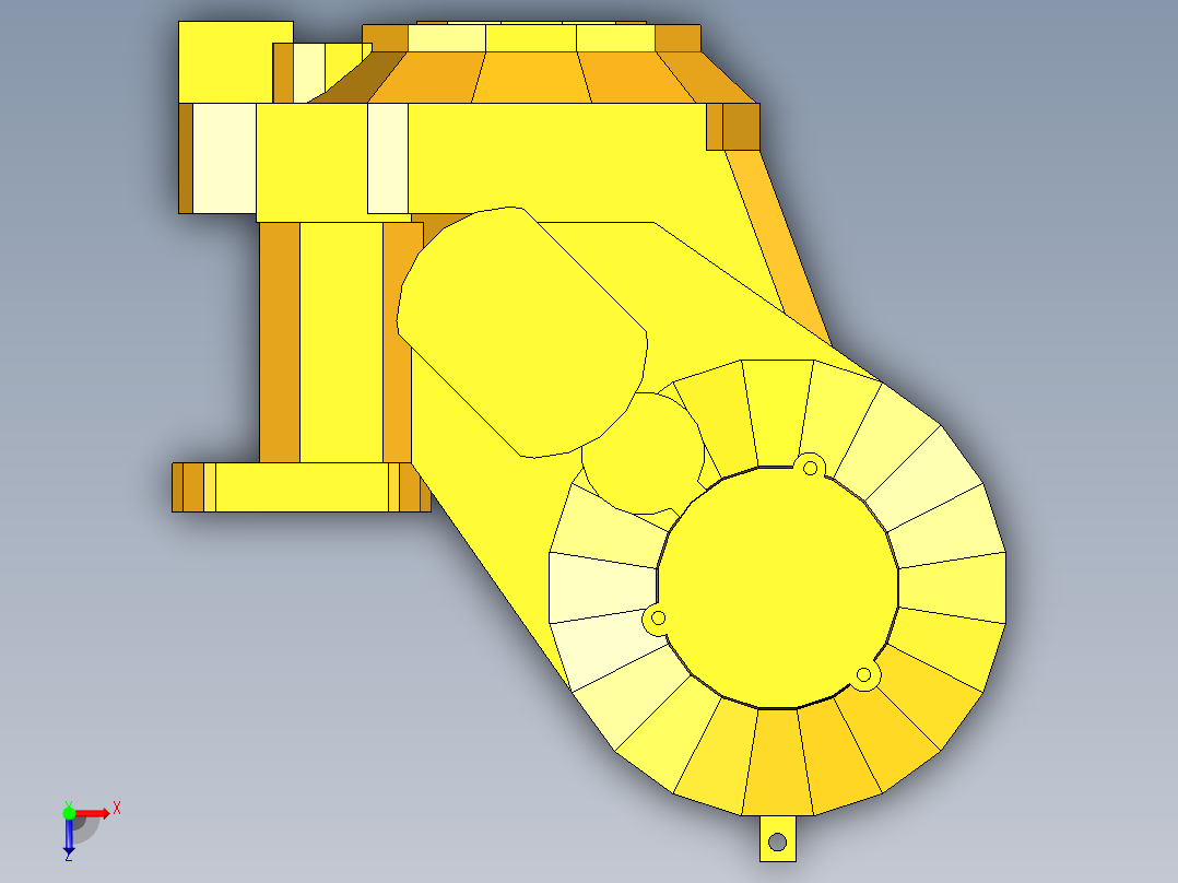 ABB全系列机器人3-3D模型 (171)俯视图