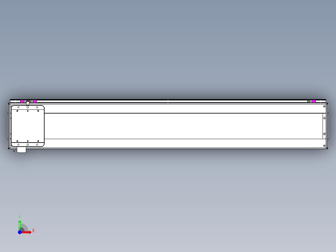 威洛博LC系列3d模型模组LC22H1Y-S1350前视图