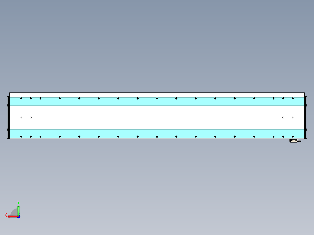 威洛博LC系列3d模型模组LC22H1Y-S1350后视图