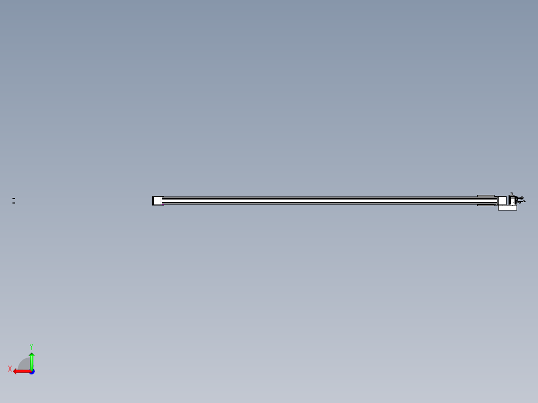 威洛博LB.GB同步带传动--欧规系列GB8-L96-S3350-BL-P75后视图