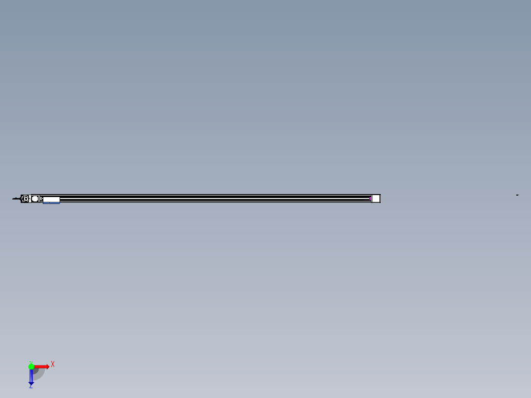 威洛博LB.GB同步带传动--欧规系列GB8-L96-S3350-BL-P75俯视图