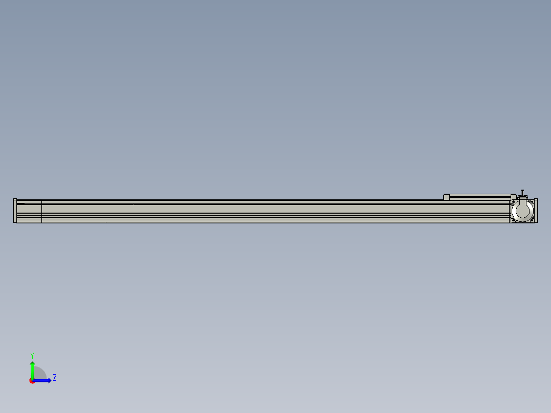 欧规系列-LB8-L150-S1400-BR-ZP75-C3左视图