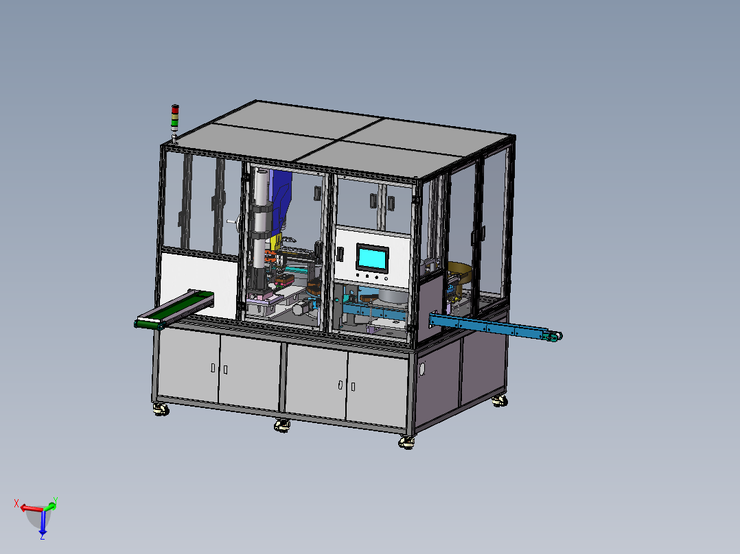 链板自动组装设备（sw14可编辑+工程图）