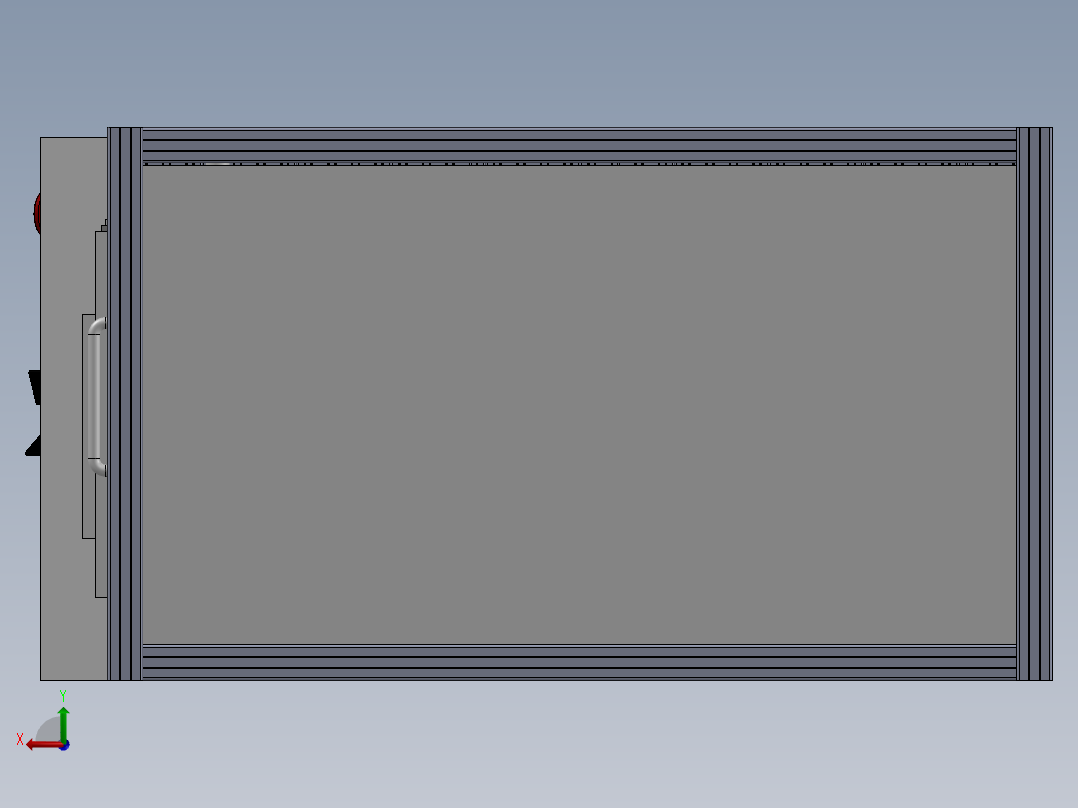 转盘加工机sw22可编辑后视图