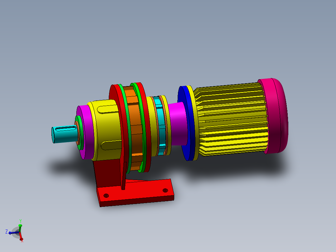 BWED33-90-2.2KW-4极<span style='color: red'>摆线</span><span style='color: red'>针</span><span style='color: red'>轮</span>电机