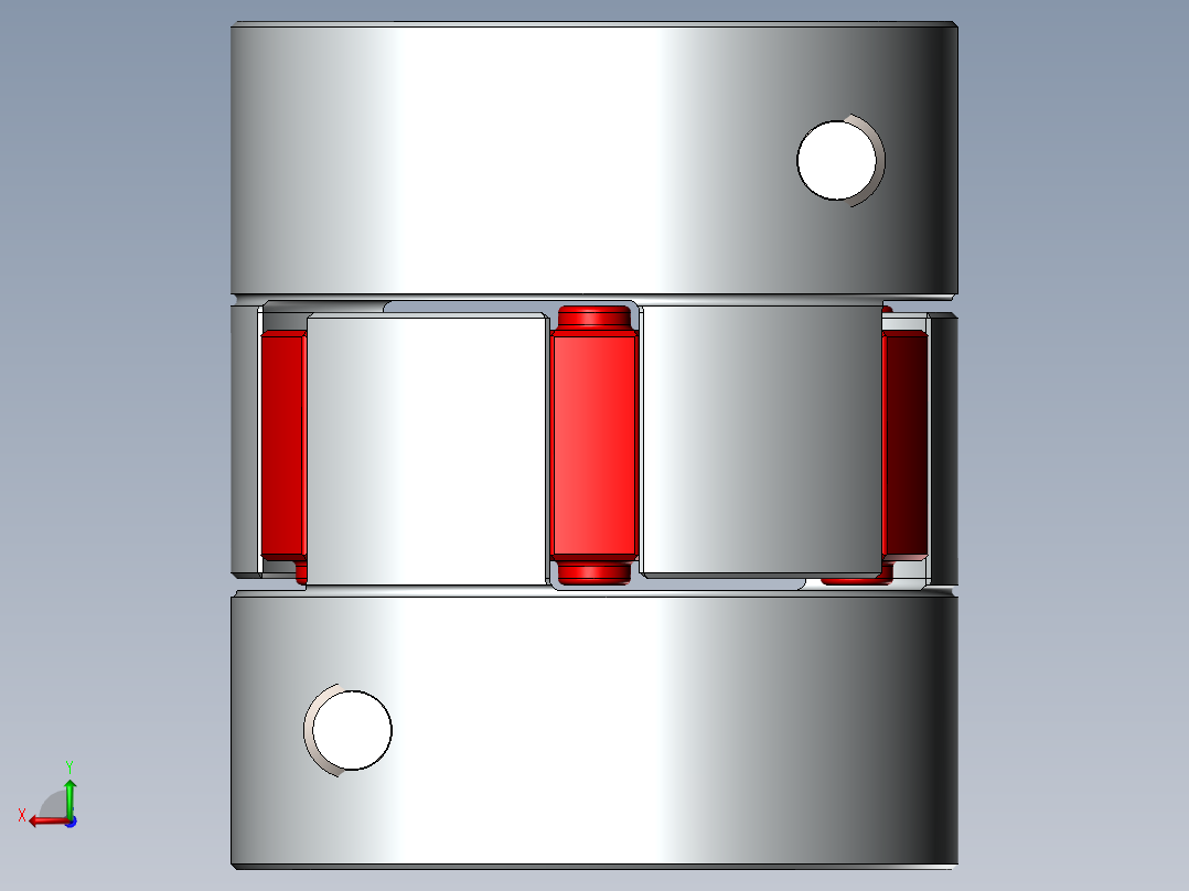 联轴器 (6)后视图