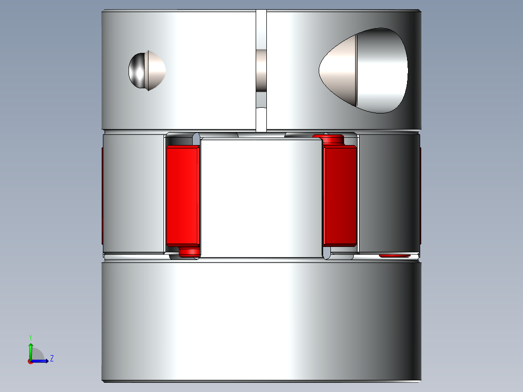 联轴器 (6)左视图