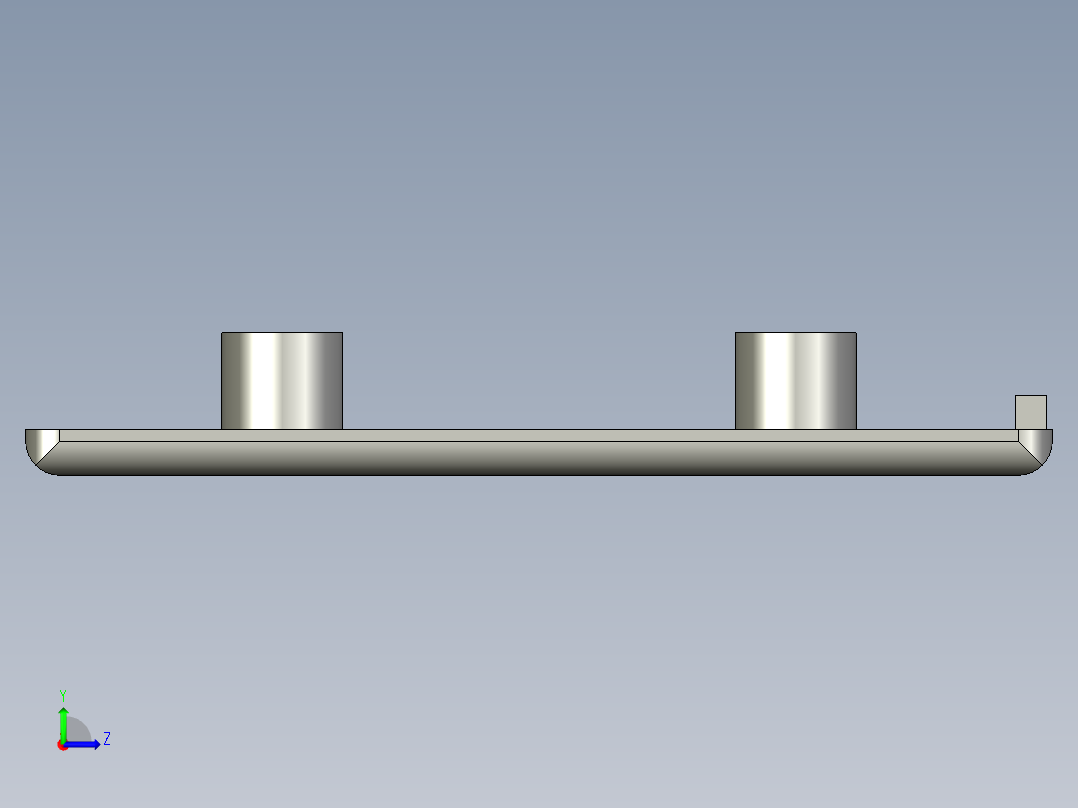 型材-BR 45X90 COVER CAP KJN511783左视图