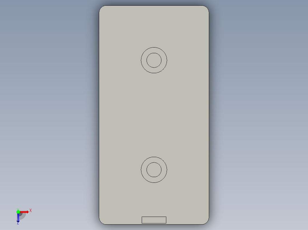 型材-BR 45X90 COVER CAP KJN511783俯视图