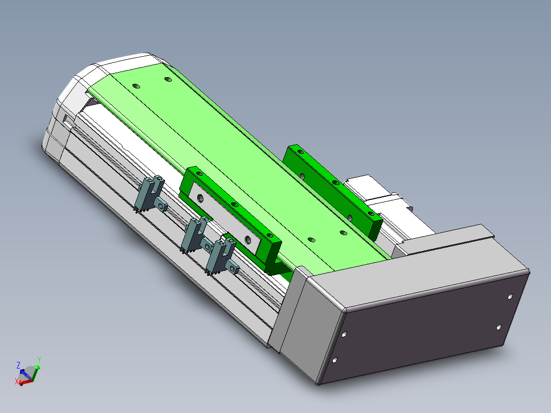 MTH丝杆半封闭模组MTH12-BL-P100W