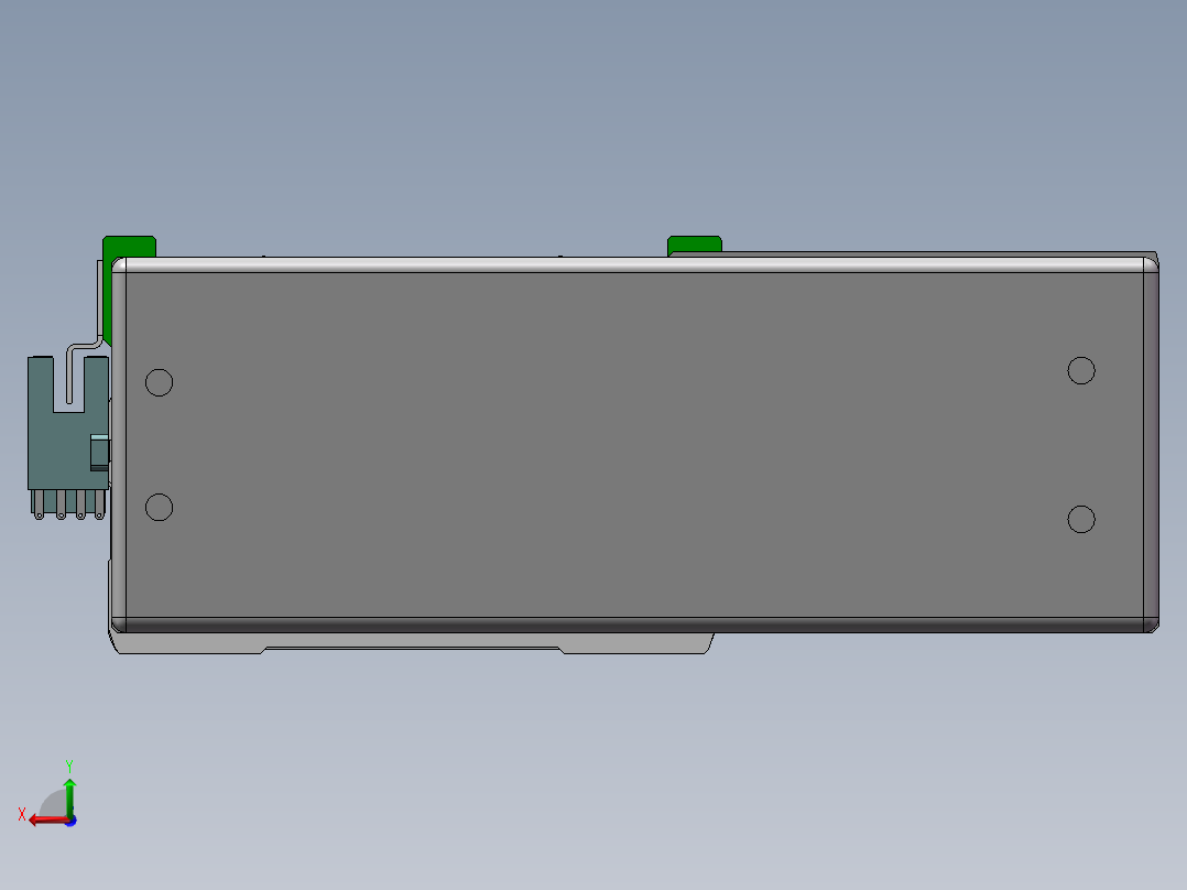 MTH丝杆半封闭模组MTH12-BL-P100W后视图