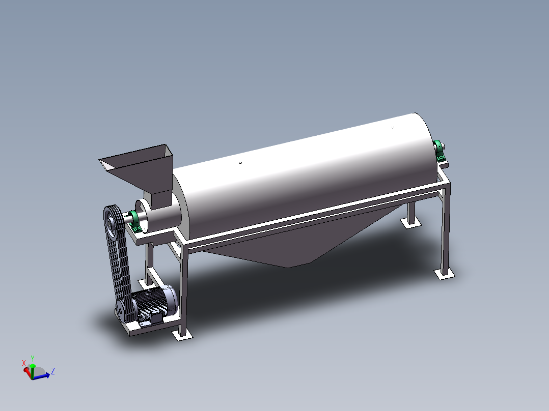 番茄打浆机设计（含SW三维+二维CAD+说明书动画仿真）