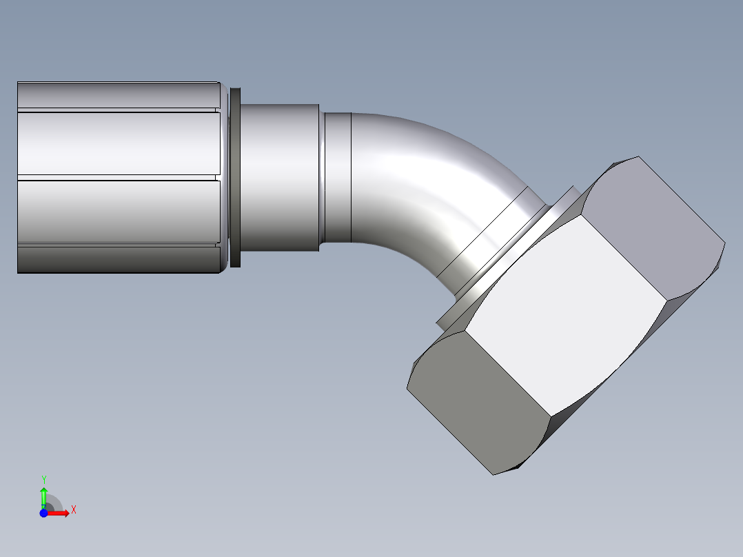 0C78系列-24°重型45°头前视图
