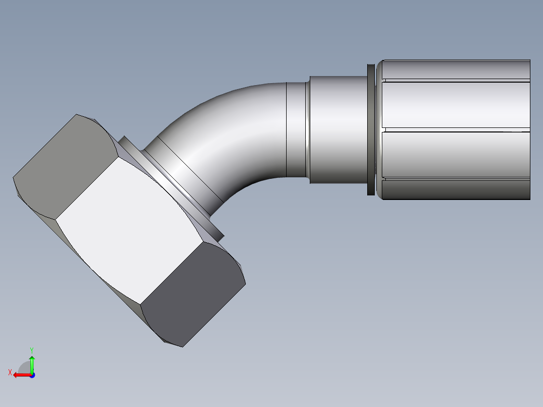 0C78系列-24°重型45°头后视图