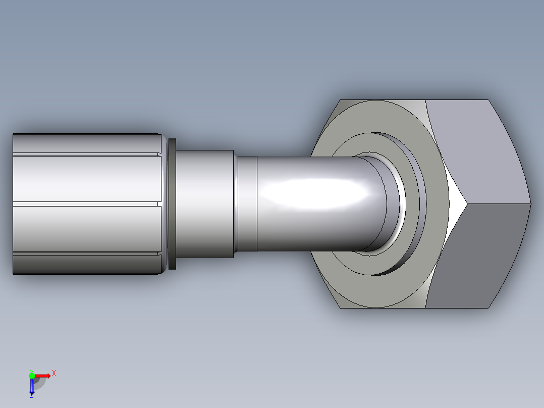 0C78系列-24°重型45°头俯视图