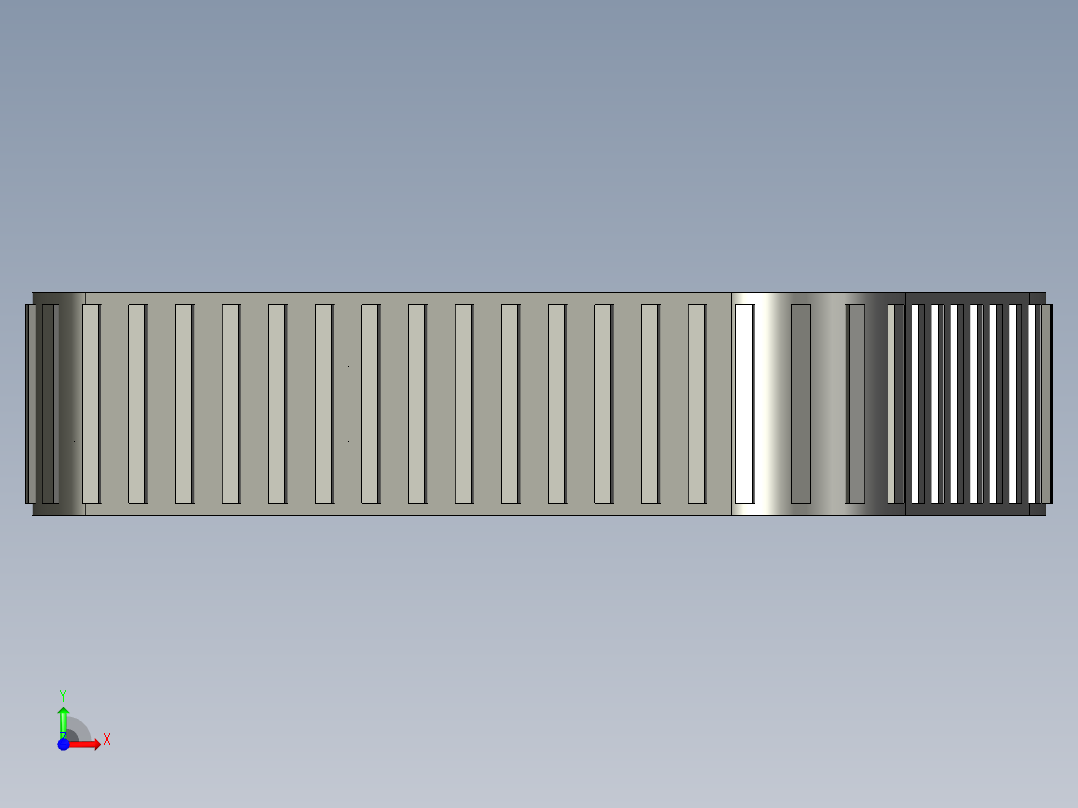 花椒采摘机设计UG三维图前视图