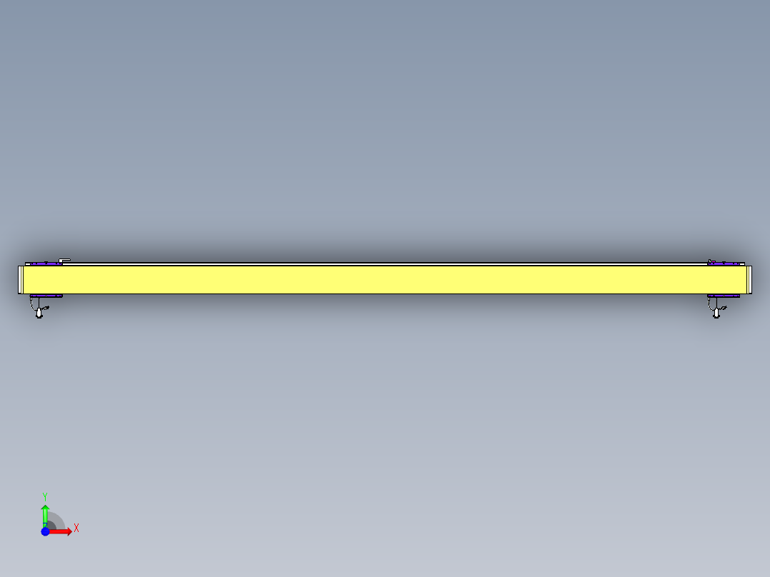 威洛博VL系列直线电机模组-2VL14S2-S3200前视图