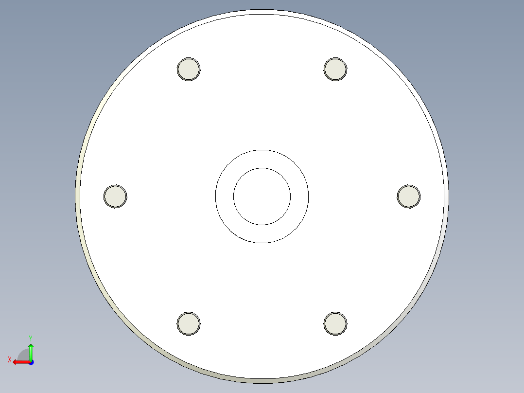 可折叠风扇后视图