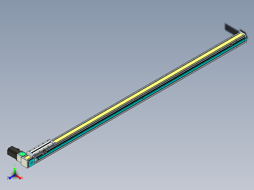 欧规系列-LB6-L130-C-S1900-BR-P40-D3正等轴测图