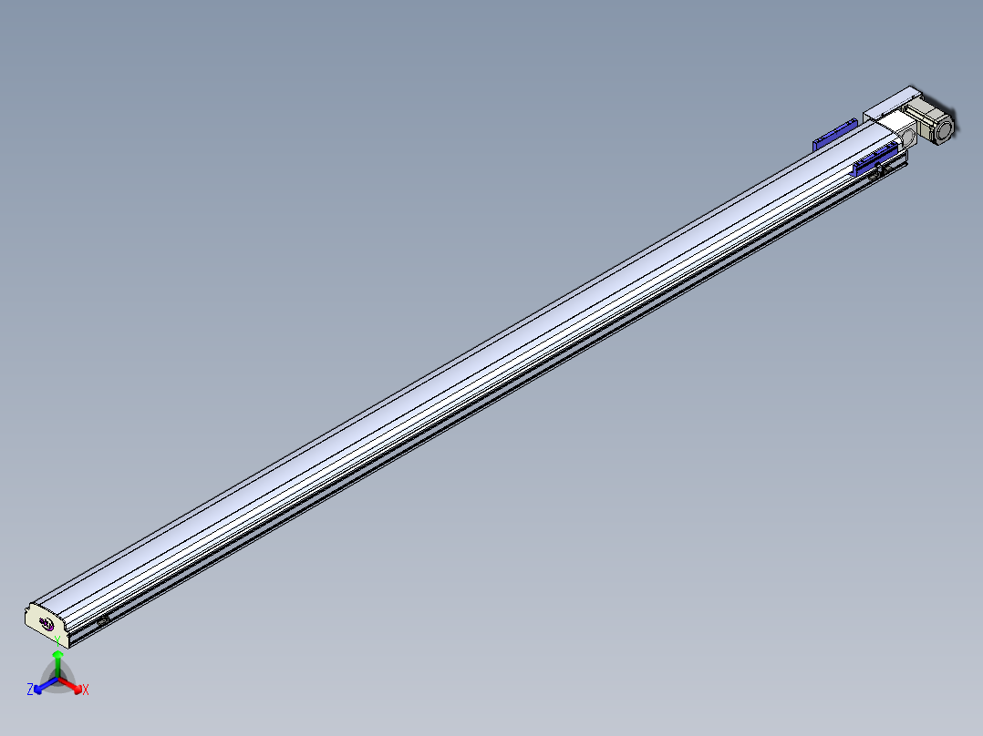 同步带滑台-半封闭B17H-L50-S3000-L-P75-D3