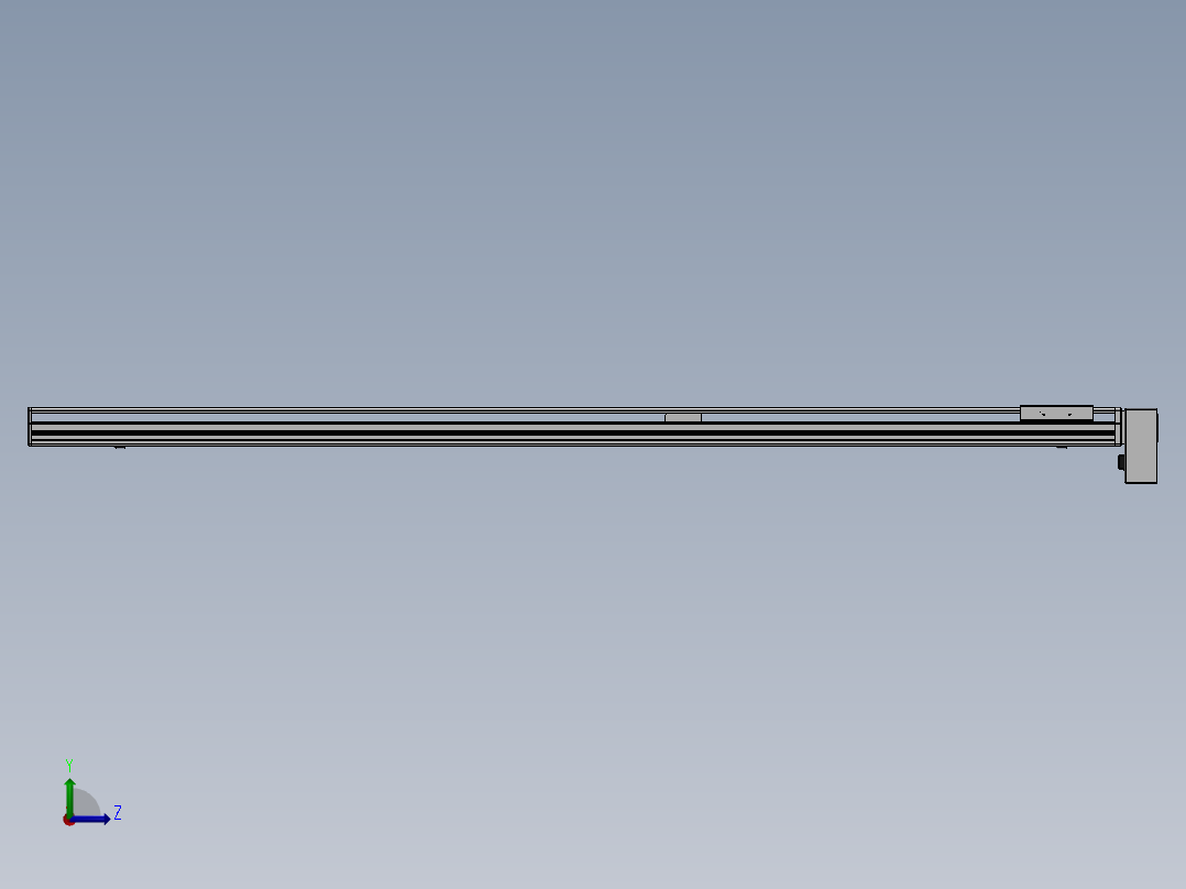 精密模组MT140-L110-1800-LD-M40-C4左视图