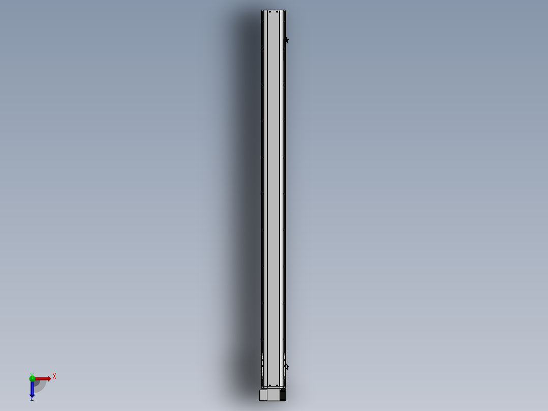 精密模组MT140-L110-1800-LD-M40-C4俯视图