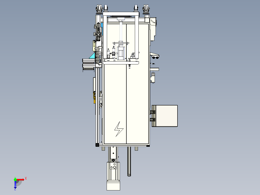 锁套压装俯视图