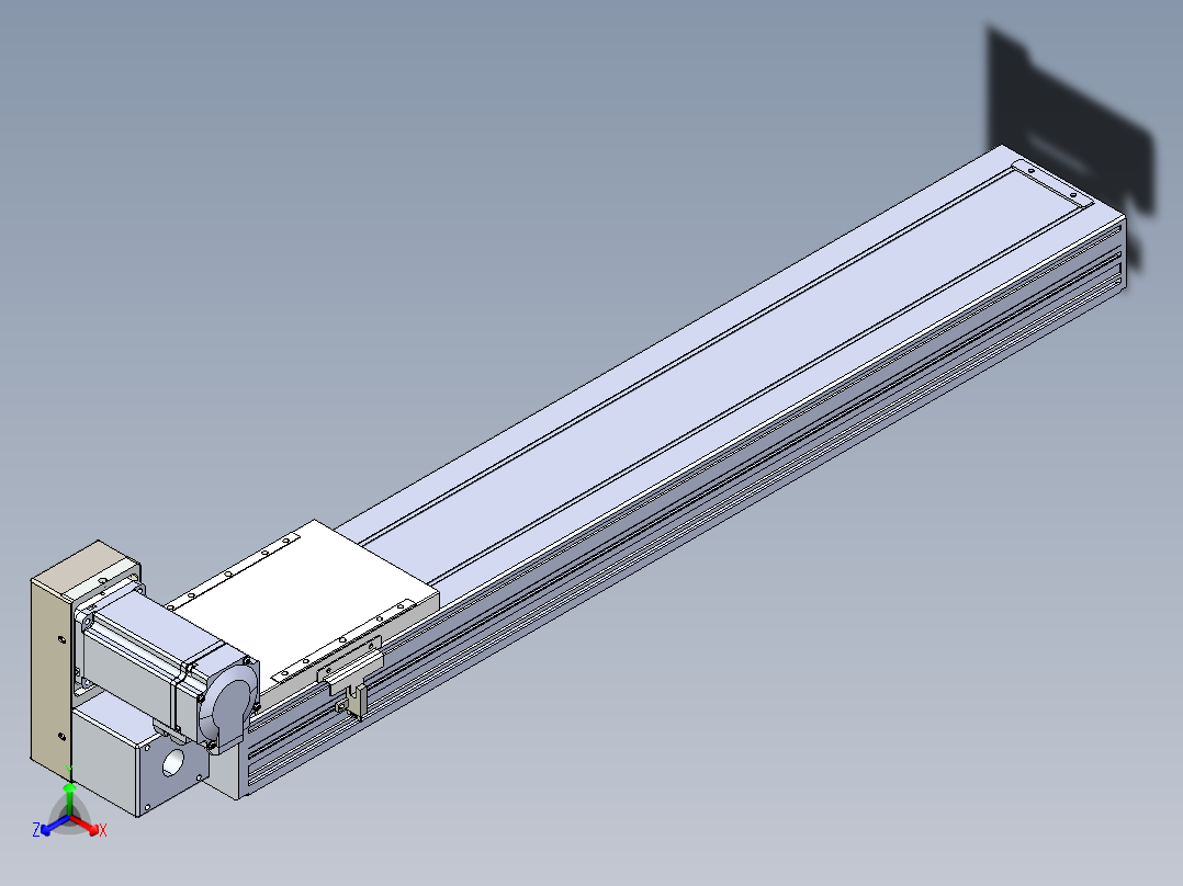 同步带全封闭直线模组TPA-HCB-120D-90-L600-LU-Y-P40-N3