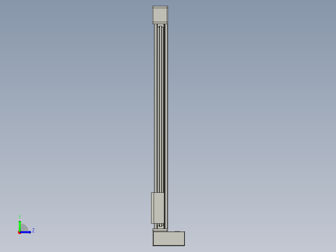 欧规系列-GB8-L96-S950-BLD-P40-MS3左视图