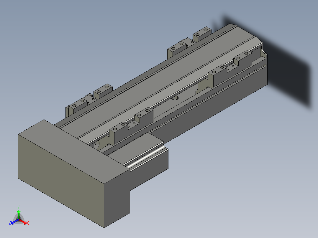 直线模组LHA6-S150-L-100W(16丝杆)设计图纸