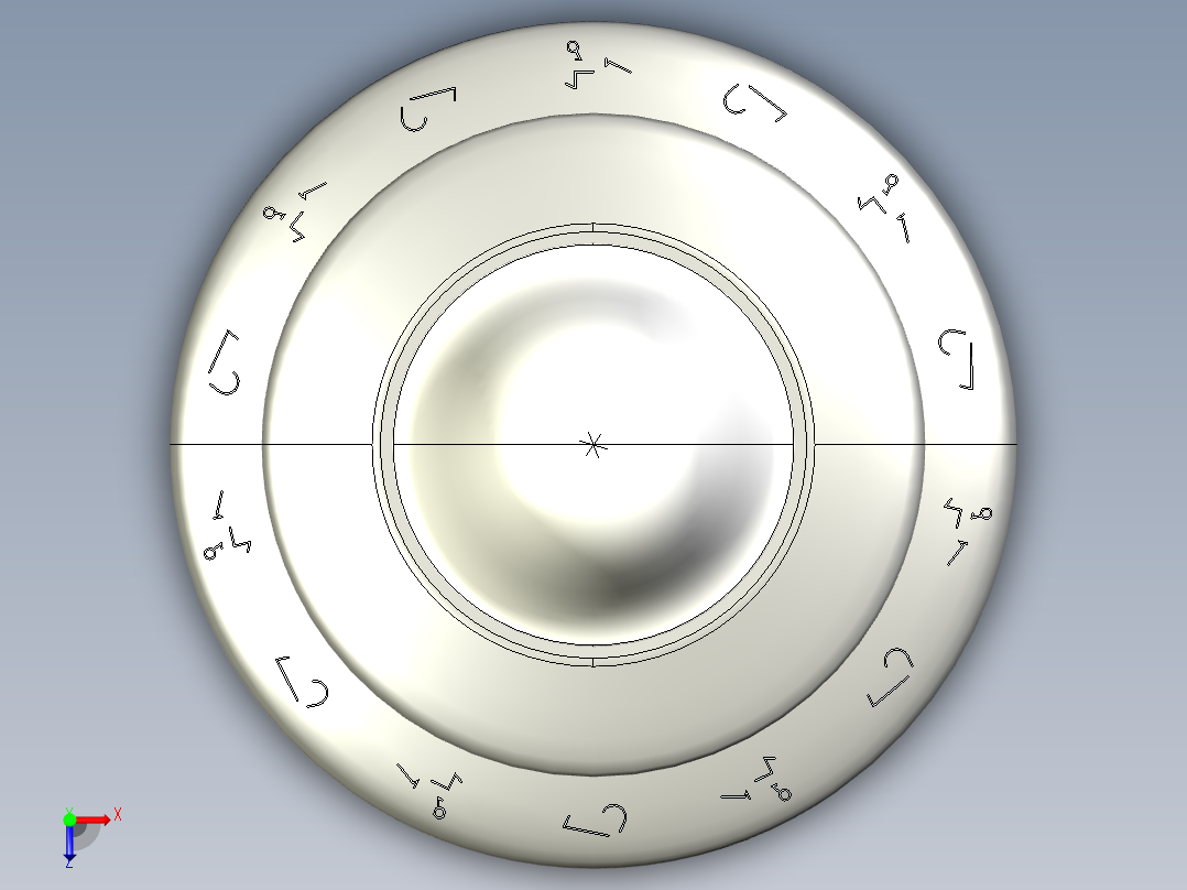 外星飞船17俯视图