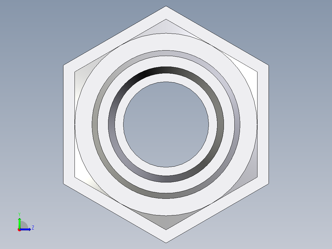 卡套式工业通用硬管接头EO_Bulkhead_union_SV18LOMD71左视图