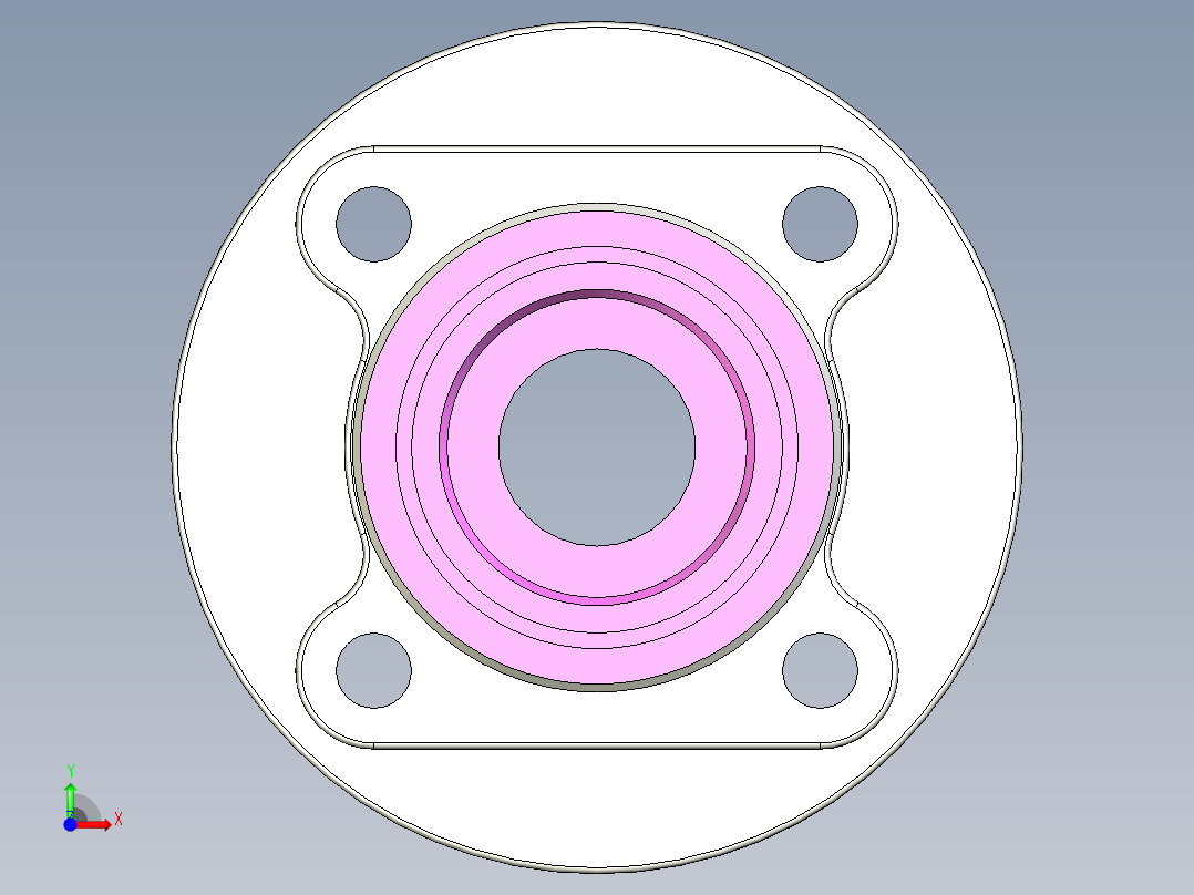 管道手动球阀-水管开关阀-手动阀门User Library-md52c150dn25-1_MD52C150DN25.FCP前视图