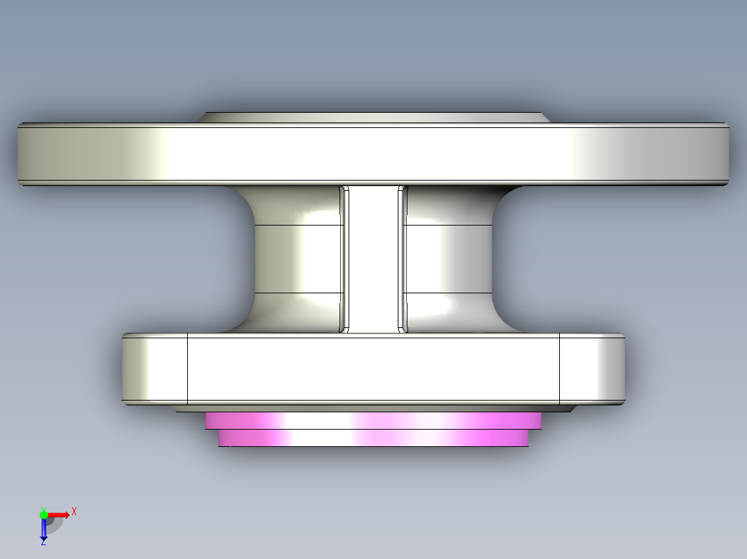 管道手动球阀-水管开关阀-手动阀门User Library-md52c150dn25-1_MD52C150DN25.FCP俯视图