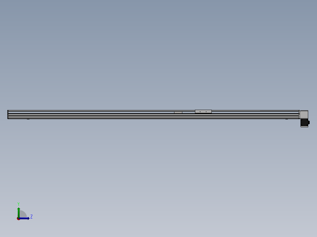 精密模组MT140-L110-2200-RD-M40-C4左视图