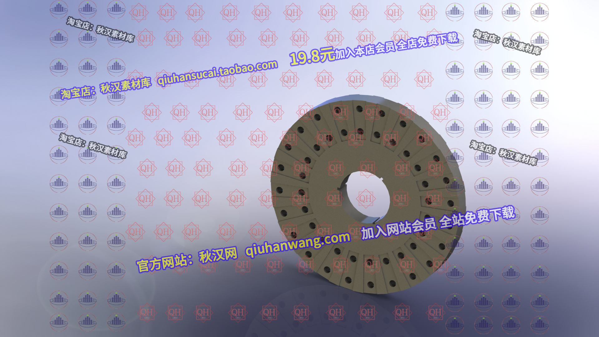 冲击式水轮机旋叶2