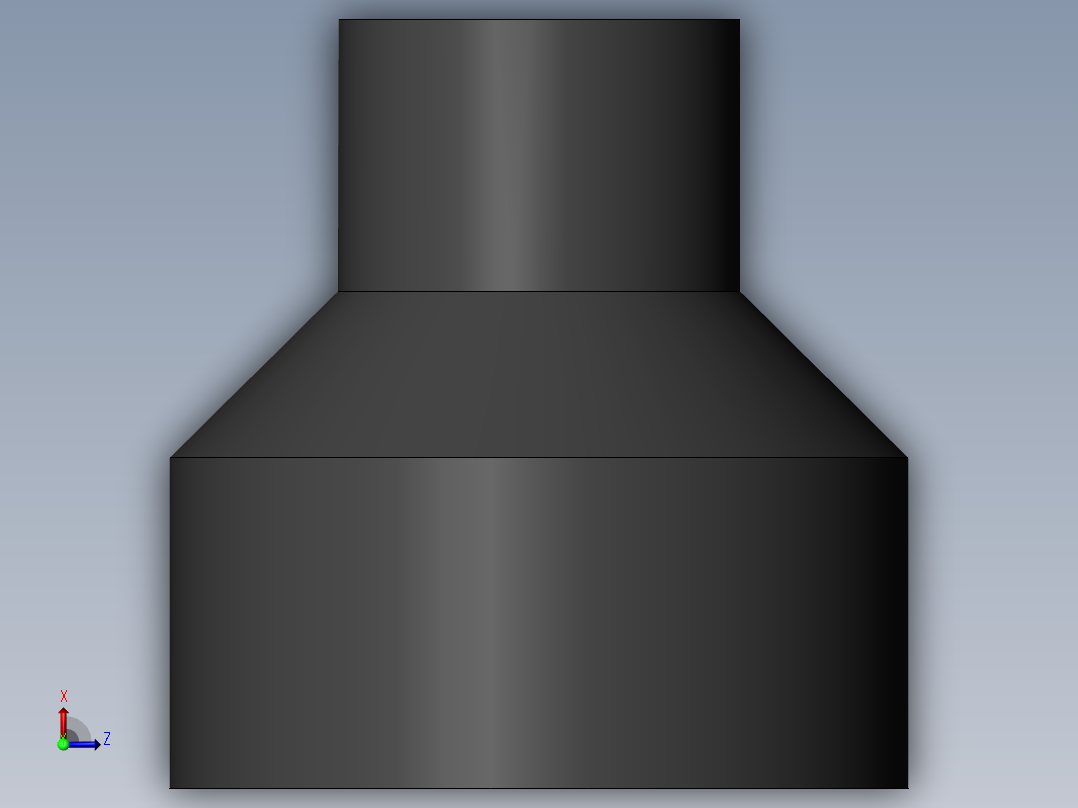 PVC管件-4X2 r-SOCKET俯视图