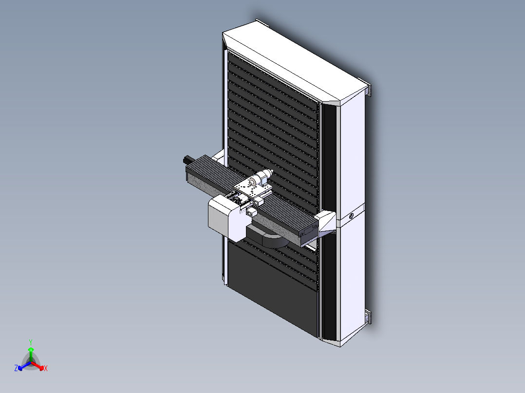 1325广告雕刻机sw18可编辑正等轴测图