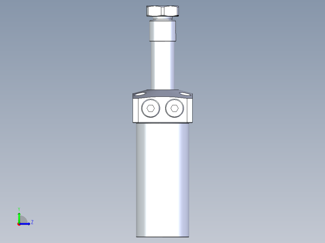 KOSMEKLHA0400-CR-Q25多系列多零件图纸模型左视图