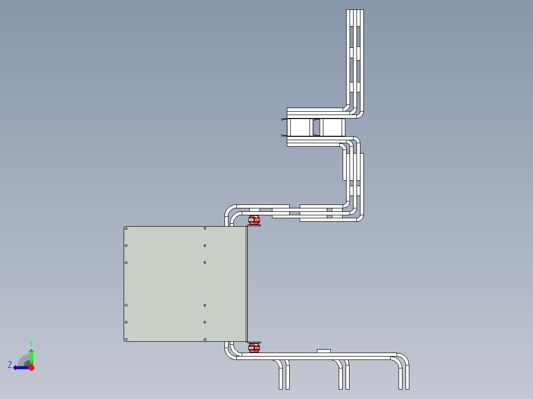 ABB AF750 带母线连接 2500A右视图