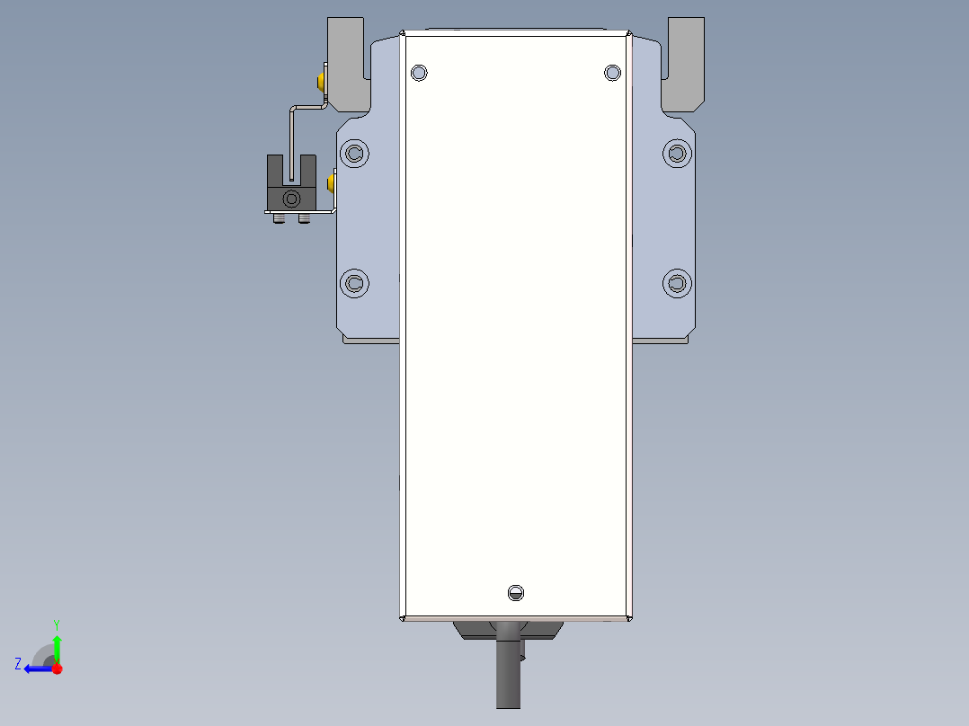 MTH丝杆半封闭模组MT100BS-BM-200W右视图