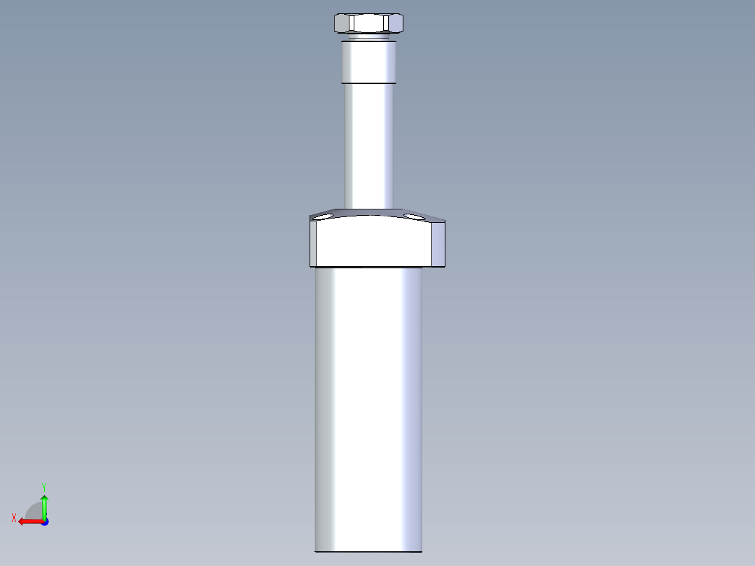 KOSMEKLHA0550-SR-Q50多系列多零件图纸模型后视图